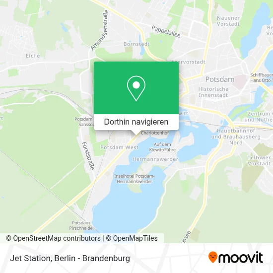 Jet Station Karte