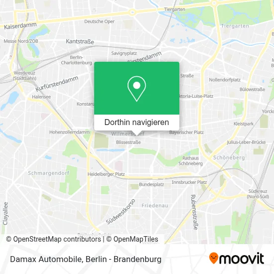 Damax Automobile Karte