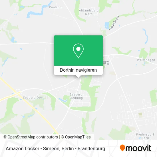 Amazon Locker - Simeon Karte