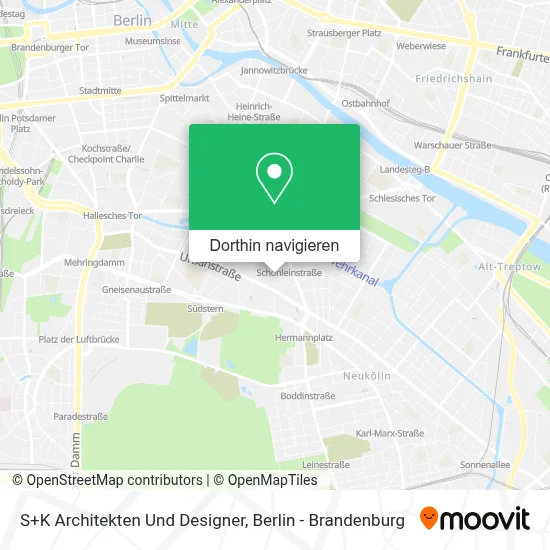 S+K Architekten Und Designer Karte