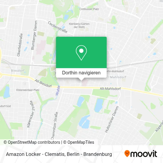 Amazon Locker - Clematis Karte