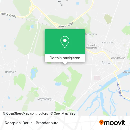Rohrplan Karte