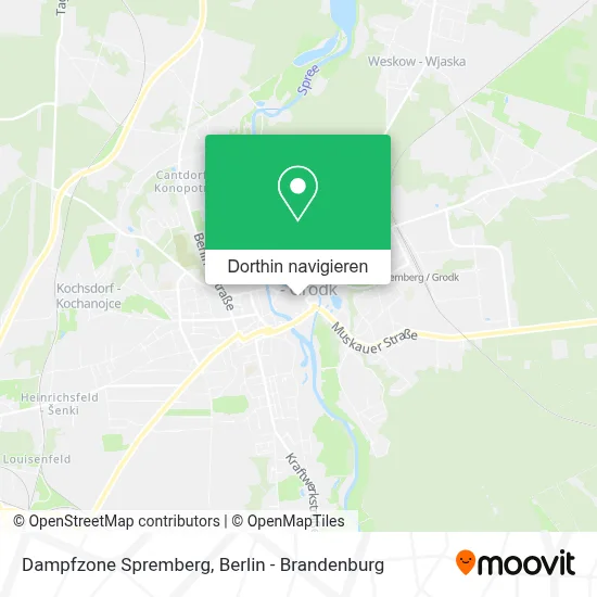 Dampfzone Spremberg Karte