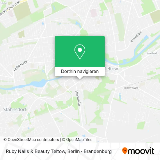 Ruby Nails & Beauty Teltow Karte