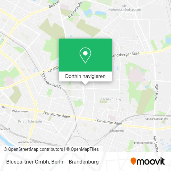Bluepartner Gmbh Karte