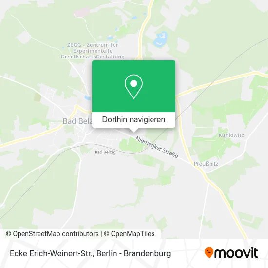 Ecke Erich-Weinert-Str. Karte