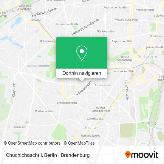 Chuchichaschtli Karte