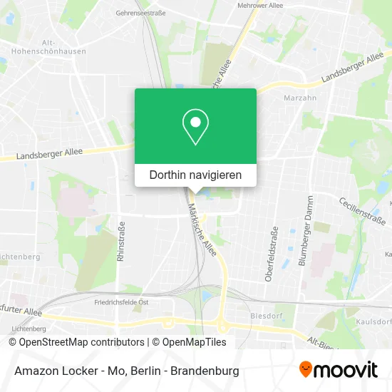 Amazon Locker - Mo Karte