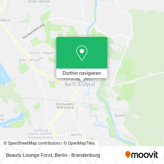 Beauty Lounge Forst Karte