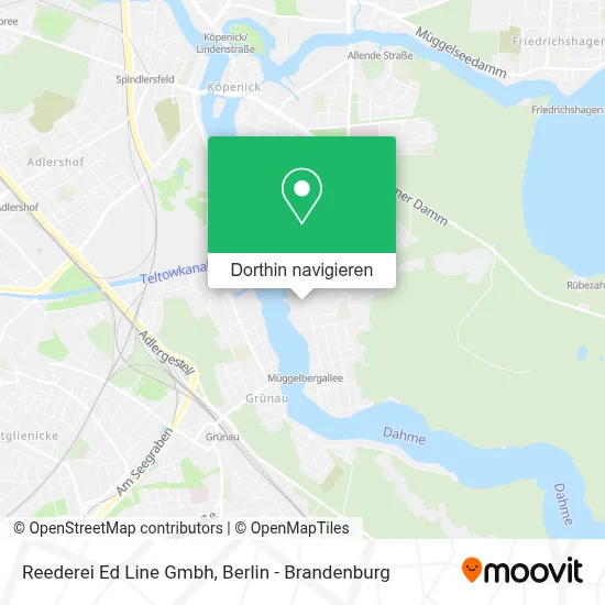Reederei Ed Line Gmbh Karte