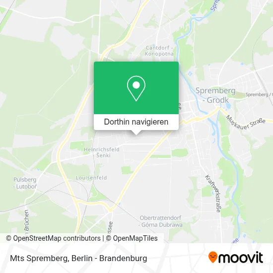 Mts Spremberg Karte
