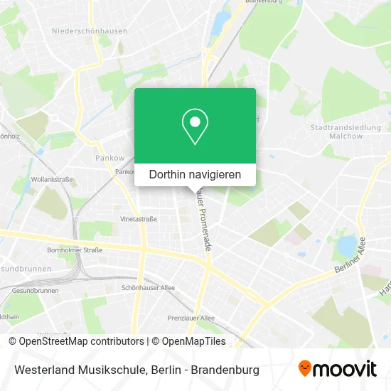Westerland Musikschule Karte