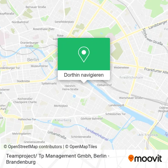 Teamproject/ Tp Management Gmbh Karte