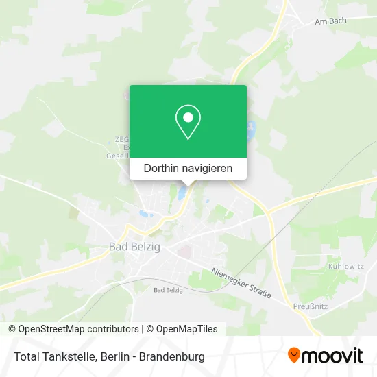 Total Tankstelle Karte