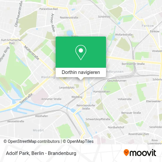 Adolf Park Karte