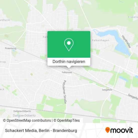 Schackert Media Karte