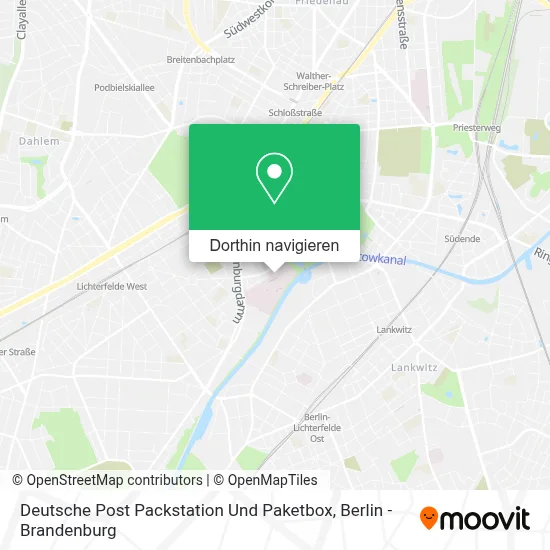 Deutsche Post Packstation Und Paketbox Karte