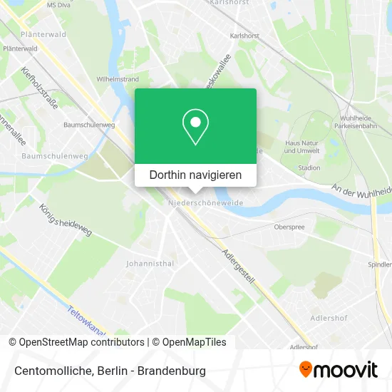 Centomolliche Karte