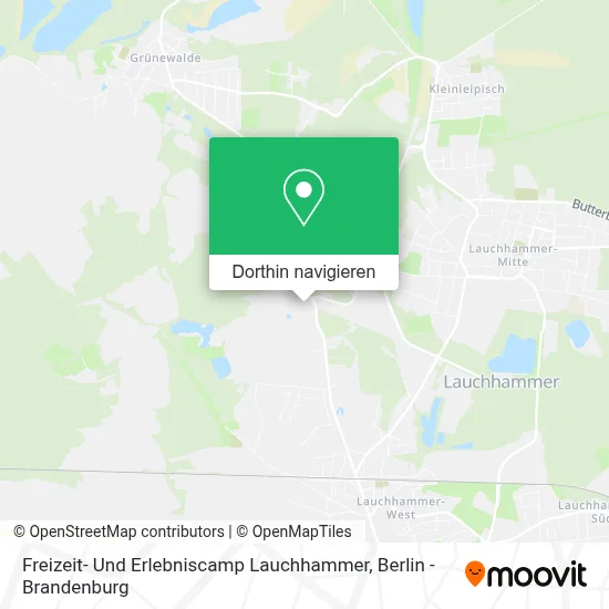 Freizeit- Und Erlebniscamp Lauchhammer Karte