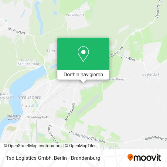 Tsd Logistics Gmbh Karte