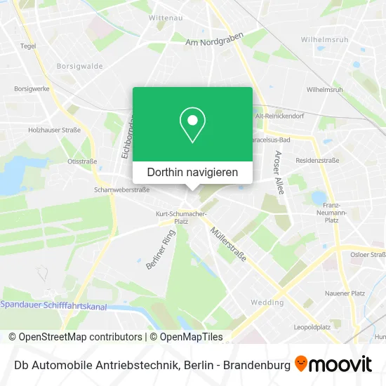 Db Automobile Antriebstechnik Karte