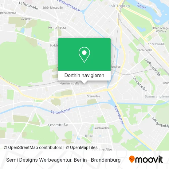 Semi Designs Werbeagentur Karte