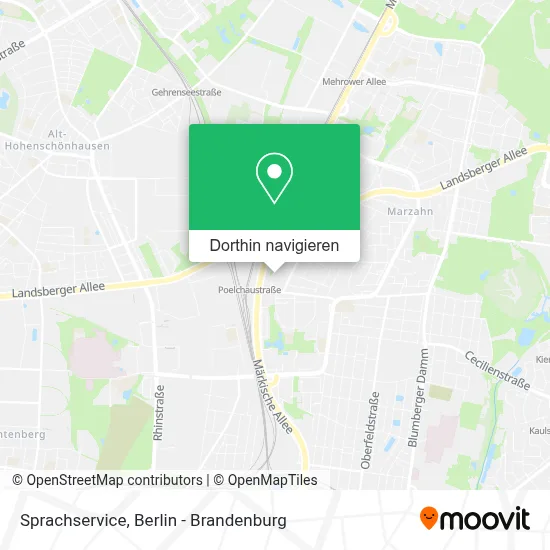 Sprachservice Karte