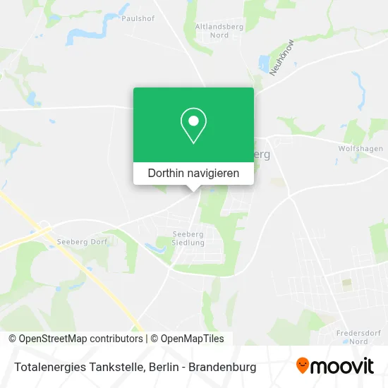 Totalenergies Tankstelle Karte