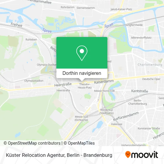 Küster Relocation Agentur Karte