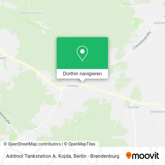 Addinol Tankstation A. Kojda Karte
