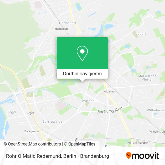 Rohr O Matic Redemund Karte