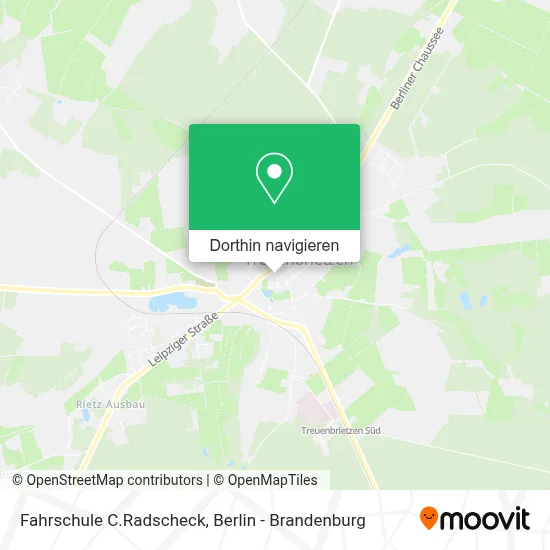 Fahrschule C.Radscheck Karte