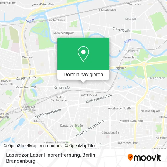 Laserazor Laser Haarentfernung Karte