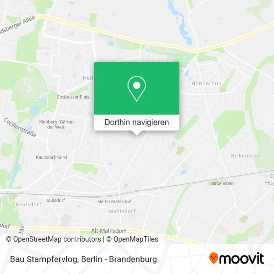 Bau Stampfervlog Karte