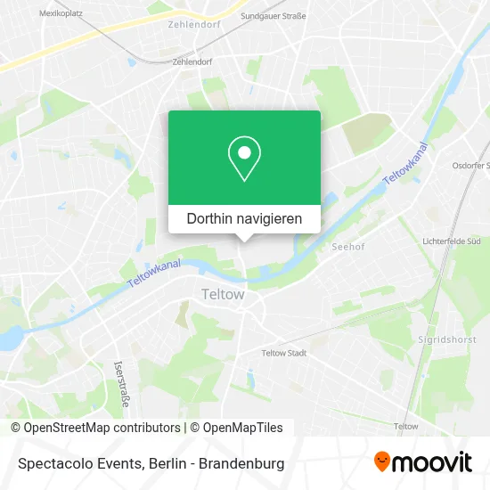 Spectacolo Events Karte