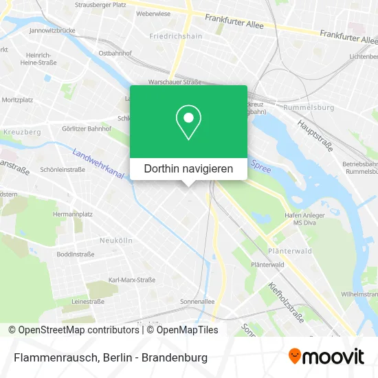 Flammenrausch Karte