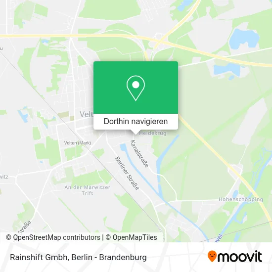 Rainshift Gmbh Karte