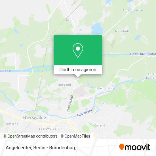 Angelcenter Karte