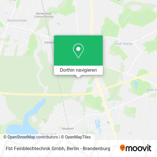 Fbt Feinblechtechnik Gmbh Karte