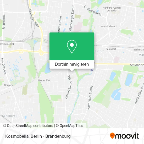 Kosmobella Karte