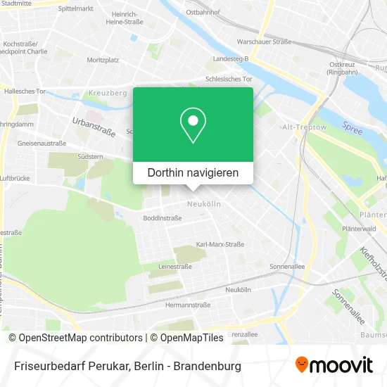 Friseurbedarf Perukar Karte