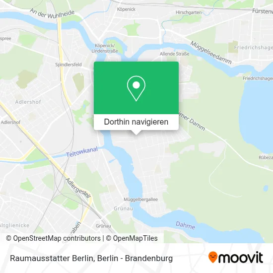 Raumausstatter Berlin Karte