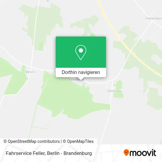 Fahrservice Feller Karte