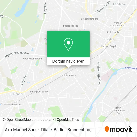 Axa Manuel Sauck Filiale Karte