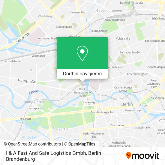 I & A Fast And Safe Logistics Gmbh Karte