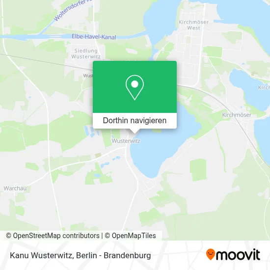 Kanu Wusterwitz Karte