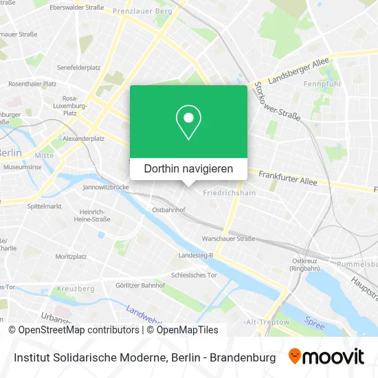 Institut Solidarische Moderne Karte