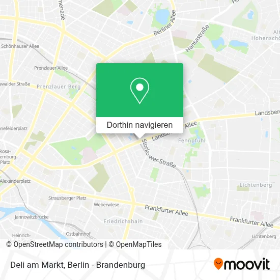 Deli am Markt Karte