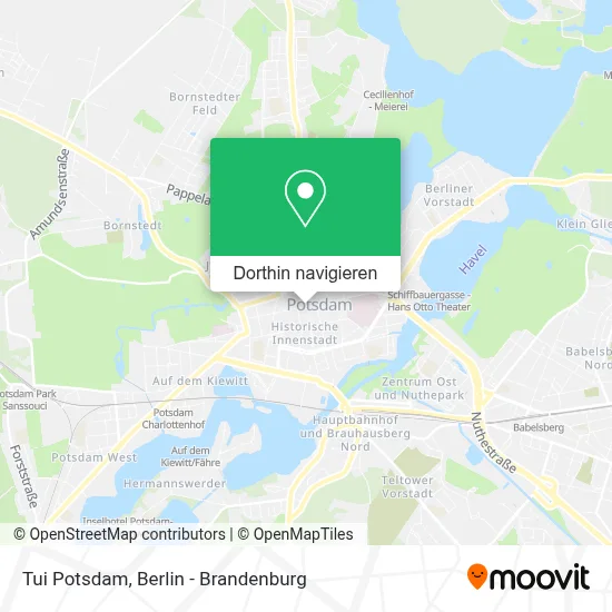 Tui Potsdam Karte