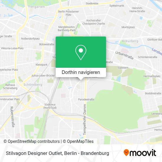 Stilvagon Designer Outlet Karte